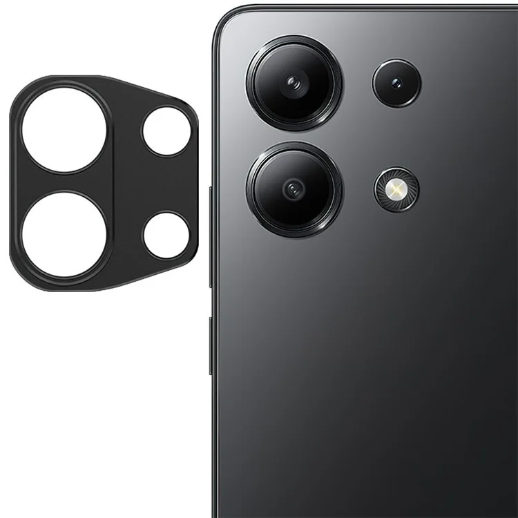 IMAK For Xiaomi Redmi Note 13 4G Metal Camera Lens Protector Rear Lens Cover