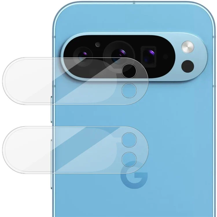 IMAK 2Pcs / Set for Google Pixel 9 Pro Camera Lens Protector Tempered Glass Rear Lens Film