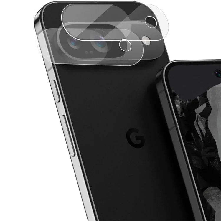 IMAK 2Pcs  /  Set for Google Pixel 9 Camera Lens Protector Tempered Glass Rear Lens Film