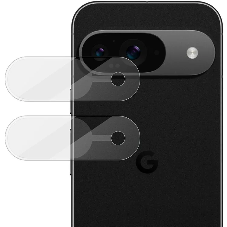 IMAK 2Pcs  /  Set for Google Pixel 9 Camera Lens Protector Tempered Glass Rear Lens Film