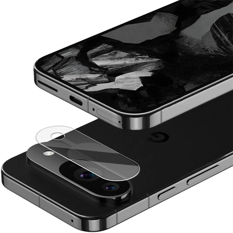 IMAK 2Pcs  /  Set for Google Pixel 9 Camera Lens Protector Tempered Glass Rear Lens Film