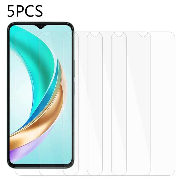 5PCS For Honor X6b 4G 2.5D Tempered Glass Screen Protector Sensitive Touch