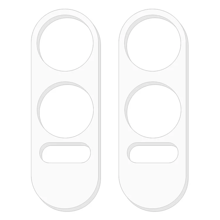 2 pièces pour OnePlus Nord CE4 Lite 5G / Oppo K12x 5G (Chine) Protecteur d'objectif de caméra en verre trempé à bord incurvé 3D