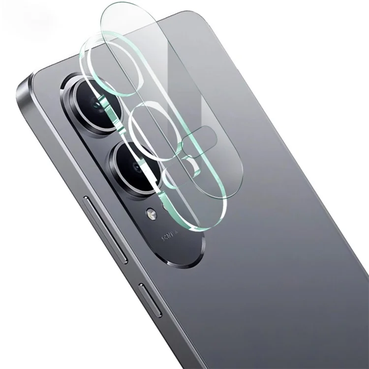 IMAK For OnePlus Nord CE4 Lite 5G / Oppo K12x 5G (China) Camera Lens Protector + Acrylic Lens Cap Tempered Glass