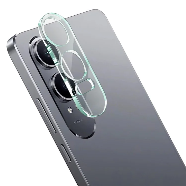 IMAK For OnePlus Nord CE4 Lite 5G / Oppo K12x 5G (China) Camera Lens Protector + Acrylic Lens Cap Tempered Glass
