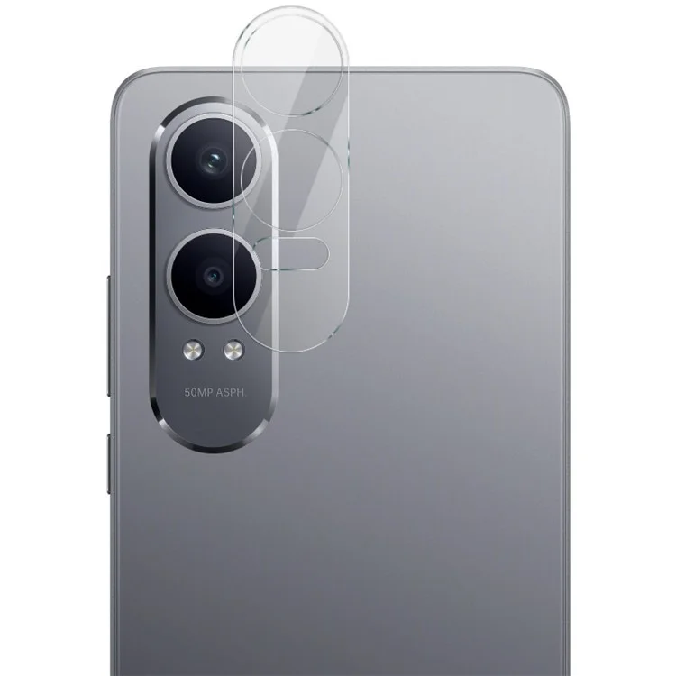 IMAK For OnePlus Nord CE4 Lite 5G / Oppo K12x 5G (China) Camera Lens Protector + Acrylic Lens Cap Tempered Glass