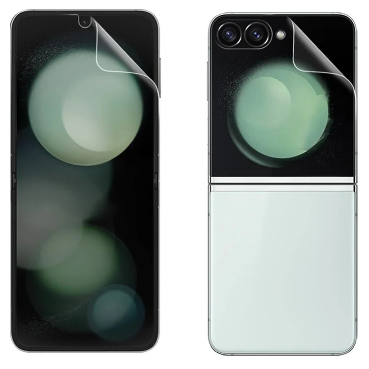 IMAK Hydrogel Film III Pour Samsung Galaxy Z Flip6 5G Écran avant + arrière Petit Protecteur d'écran Film TPU