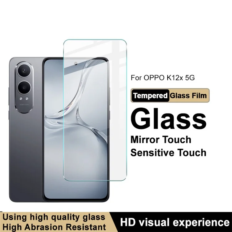 IMAK H Series For OnePlus Nord CE4 Lite 5G / Oppo K12x 5G (China) Protector de pantalla de vidrio templado HD transparente