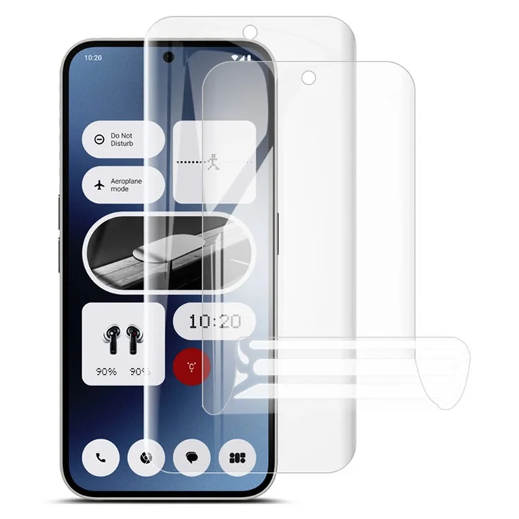 IMAK 2Pcs / Set Hydrogel Film III For Nothing Phone (2a) Plus / Phone (2a) Screen Protector TPU Film Scratchproof, Bubble Free