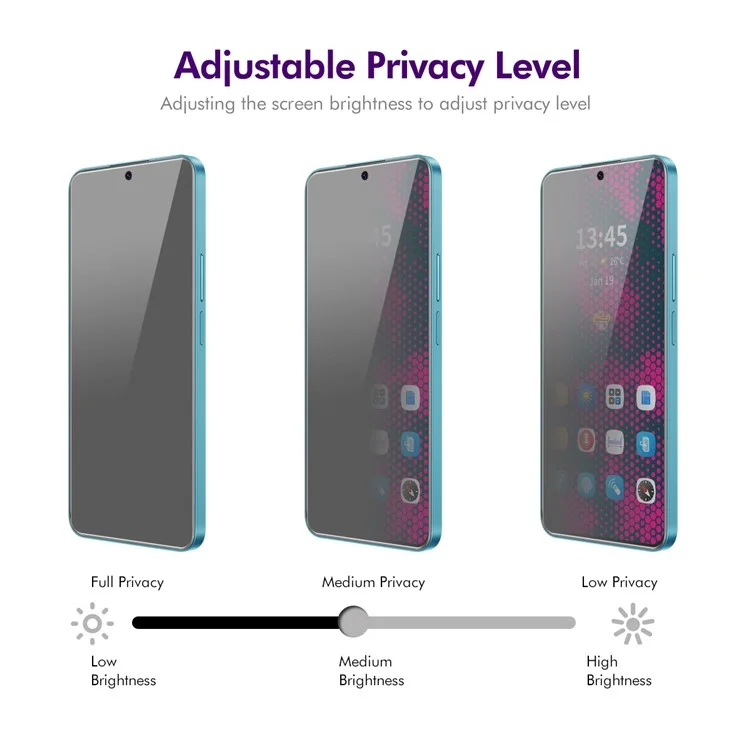 ENKAY HAT PRINCE Para Honor 90 GT 5G Anti-Spy High Aluminium-Silicon Glass Screen Protector