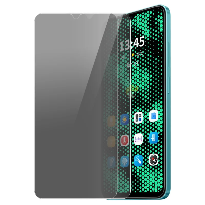 ENKAY HAT PRINCE 2Pcs For Samsung Galaxy Xcover7 Screen Protector Anti-Spy High Aluminium-Silicon Glass Film
