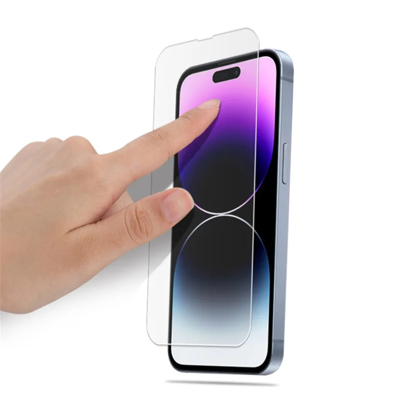 MOCOLO 50Pcs For iPhone 15 Pro Tempered Glass Screen Protector High Transparency