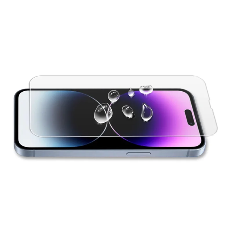 MOCOLO 50Pcs For iPhone 15 Pro Tempered Glass Screen Protector High Transparency