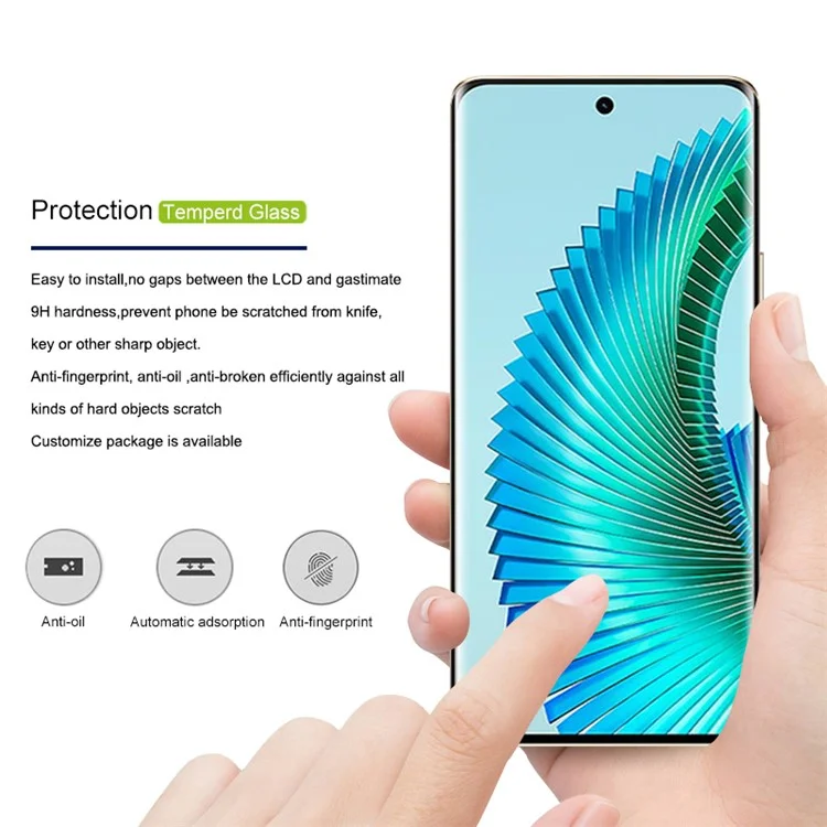 MOCOLO 25Pcs For Honor Magic6 Lite 5G / X9b 5G / X50 5G Screen Protector 3D Curved Tempered Glass Film