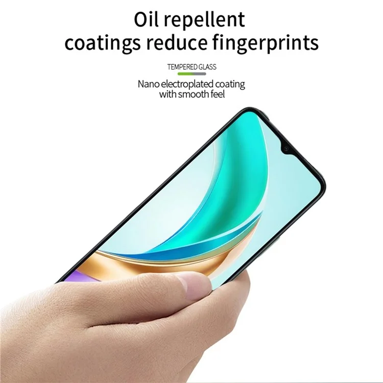 PINWUYO JK Series-2 for Honor X6b 4G Screen Protector Full Glue Film Anti-Shatter Anti-Scratch