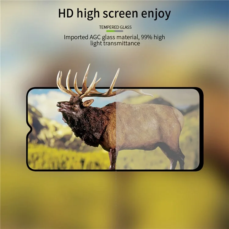 PINWUYO JK Series-2 for Honor X6b 4G Screen Protector Full Glue Film Anti-Shatter Anti-Scratch