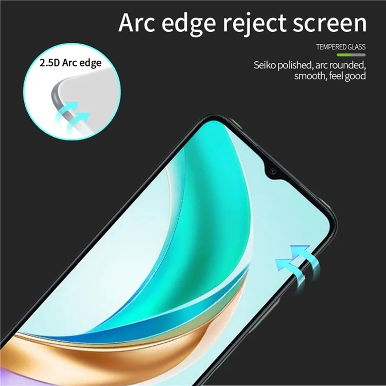 PINWUYO JK Series-2 for Honor X6b 4G Screen Protector Full Glue Film Anti-Shatter Anti-Scratch