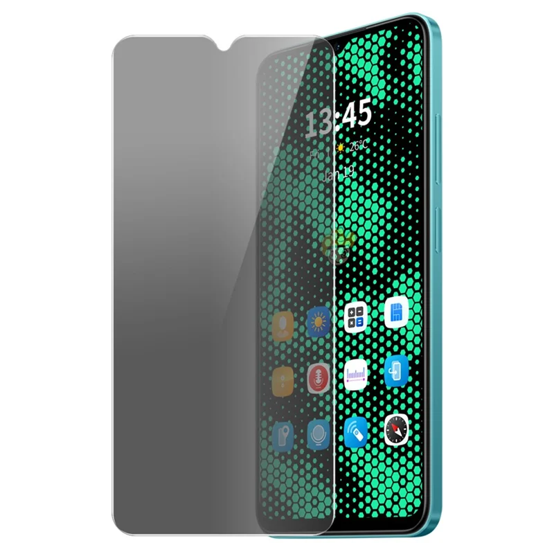 ENKAY HAT PRINCE For Xiaomi Redmi A3 Screen Protector Anti-Peep High Aluminium-Silicon Glass Film