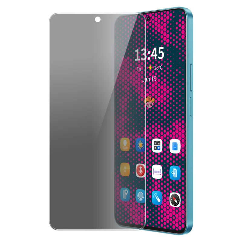 ENKAY HAT PRINCE For Motorola Moto G24 4G / G24 Power Screen Protector Anti-Peep Scratch Resistant Screen Film