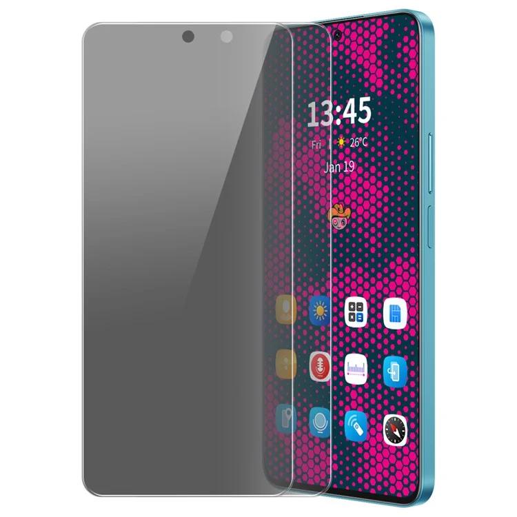 ENKAY HAT PRINCE 2Pcs For Motorola Moto G52 4G / G82 5G Anti-Spy Full Screen Protector Anti-Explosion