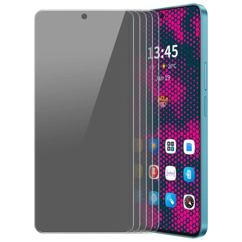 ENKAY HAT PRINCE 5Pcs For Motorola Moto G 5G (2024) Privacy Screen Protector Explosion-Proof