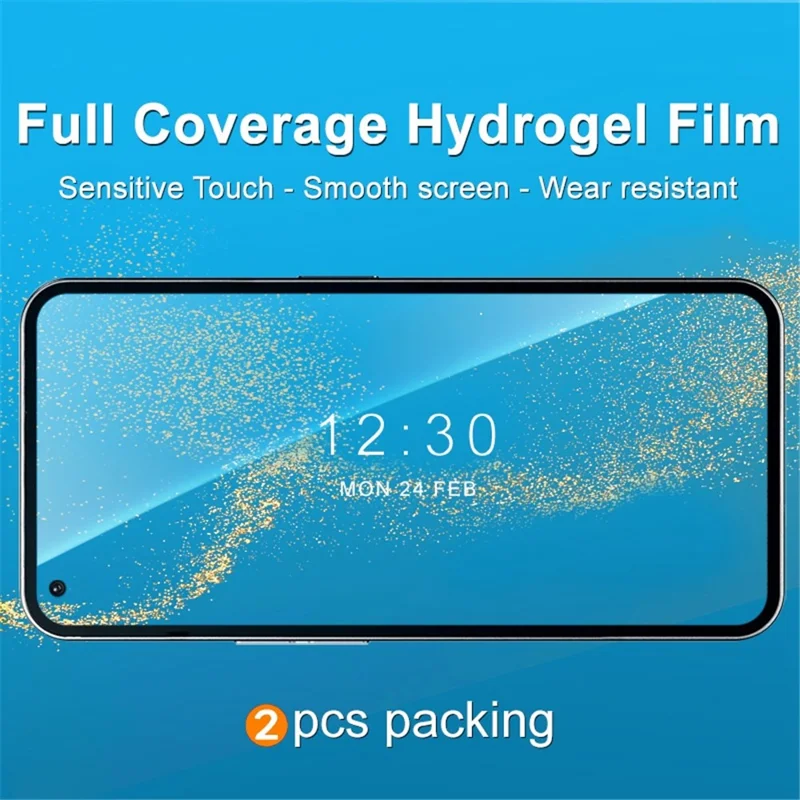 IMAK 2PCS Hydrogel Film III per Nothing phone (1) 5G Anti-graffio Morbido TPU Pellicola protettiva Full Glue HD Clear Screen Protector