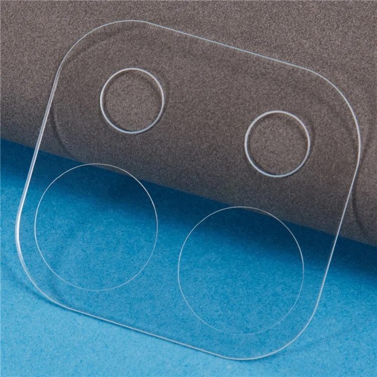 2 UNIADES PARA vivo Y28 4G Protector de lente de cámara Película de vidrio templado de borde de arco 2.5D