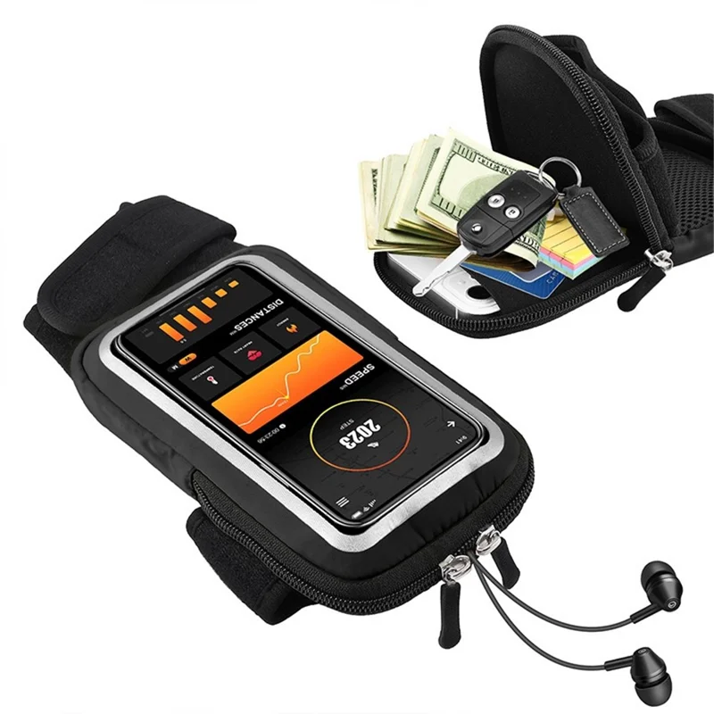 HSK148 6.5 pollici Sportivo Fitness Phone Armband - Nero
