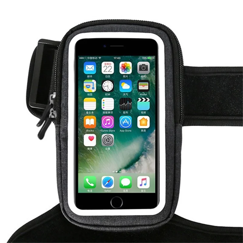 HSK148 6.5 pollici Sportivo Fitness Phone Armband - Nero