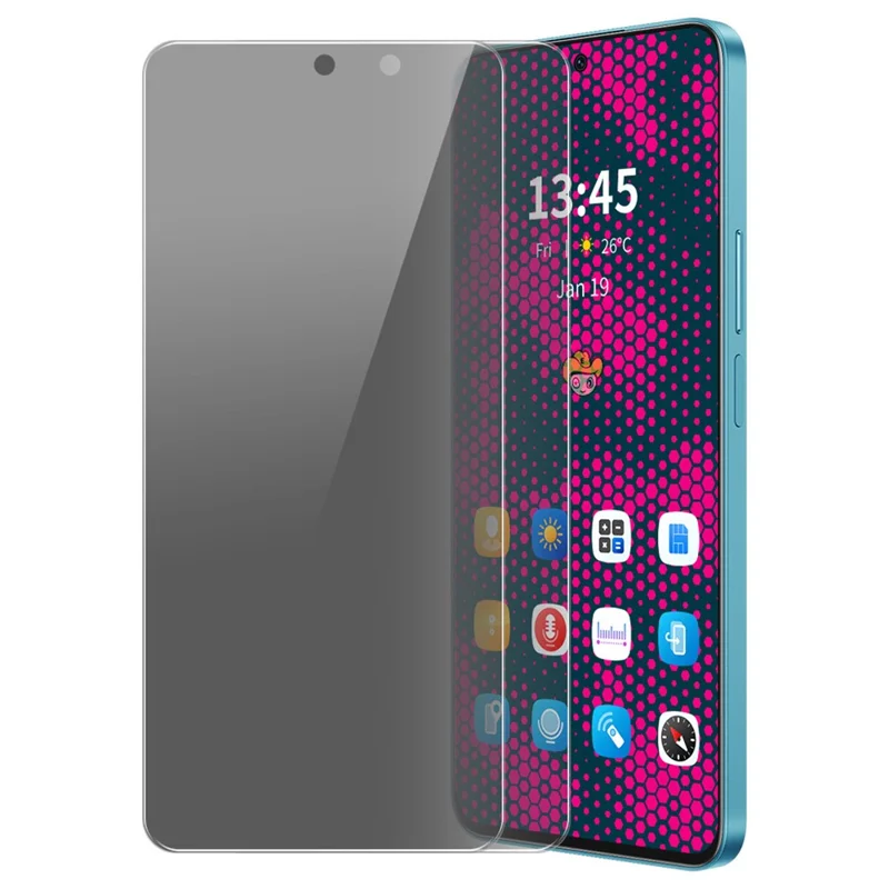 ENKAY HAT PRINCE 2Pcs Para vivo Y200e 5G Protector de pantalla antirreflectante Privacy Protection