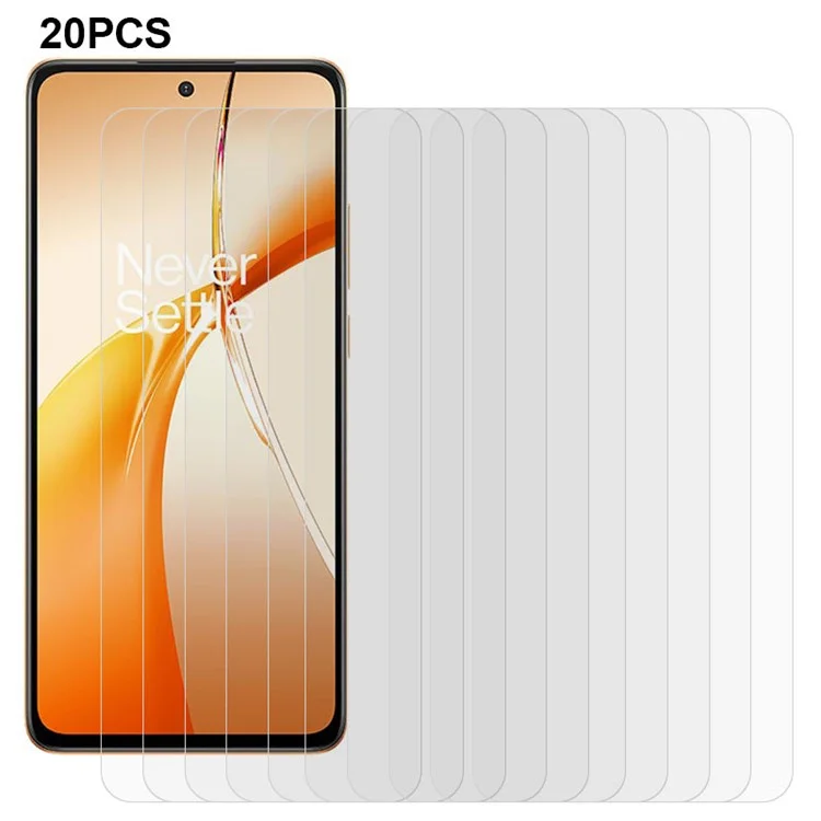 20 STÜCK Für OnePlus Nord CE4 Lite 5G / Oppo K12x 5G (China) Bildschirmschutz 0,3 mm Anti-Kratzer HD gehärtetes Glas-Schutzfolie