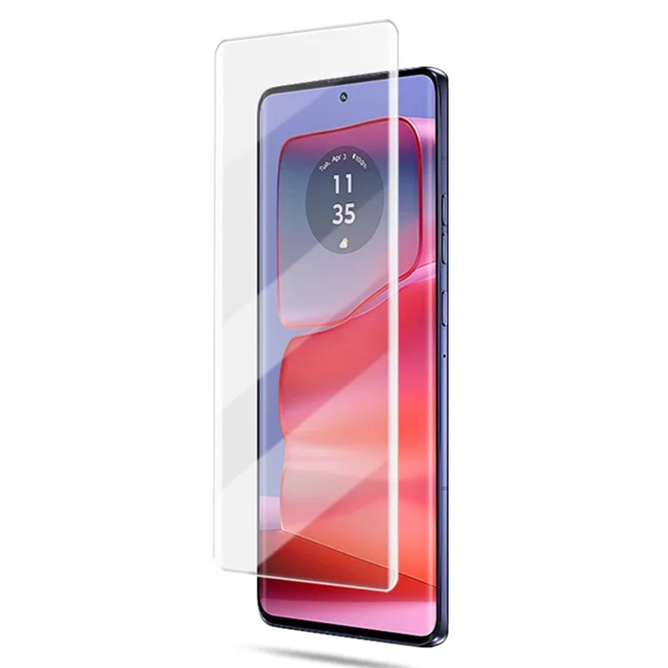 MOCOLO For Motorola Edge 50 Ultra 5G / Moto X50 Ultra 5G / Edge 50 Pro 5G Screen Protector UV Liquid Curved Tempered Glass Film