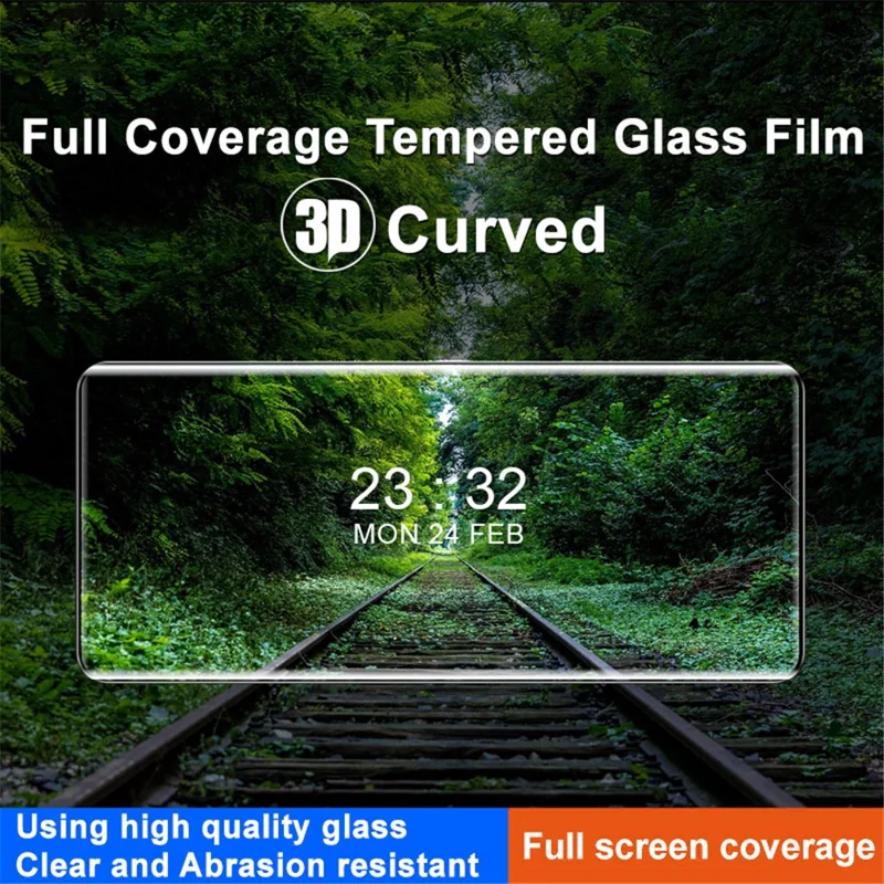 IMAK For Honor 200 Pro 5G 3D Curved Tempered Glass Screen Protector Full Coverage