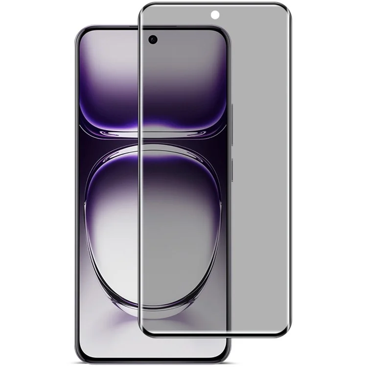 IMAK Pour Oppo Reno12 5G (Chine) / Reno12 Pro 5G (Chine) Protecteur d'écran anti-espion full screen 3D incurvé