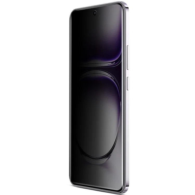 IMAK Pour Oppo Reno12 5G (Chine) / Reno12 Pro 5G (Chine) Protecteur d'écran anti-espion full screen 3D incurvé