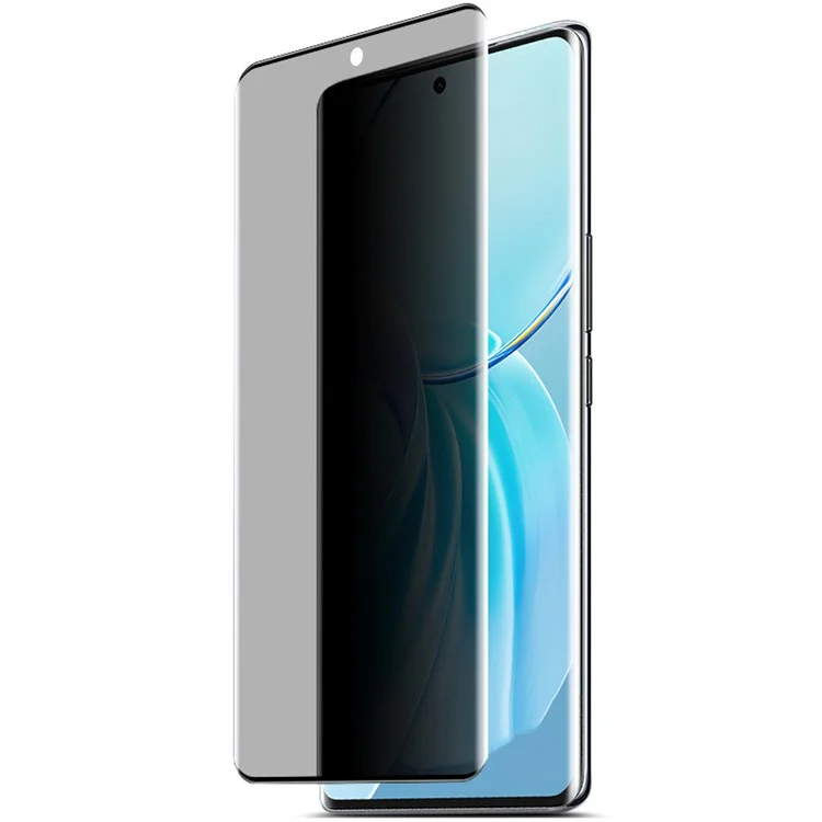 IMAK Para vivo Y200 Pro 5G Protetor de Tela Anti-Espião de Vidro Temperado (Versão Sem Borda)