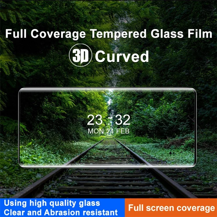 IMAK For vivo Y200 (China) 5G Full Screen Protector 3D Curved Tempered Glass Film