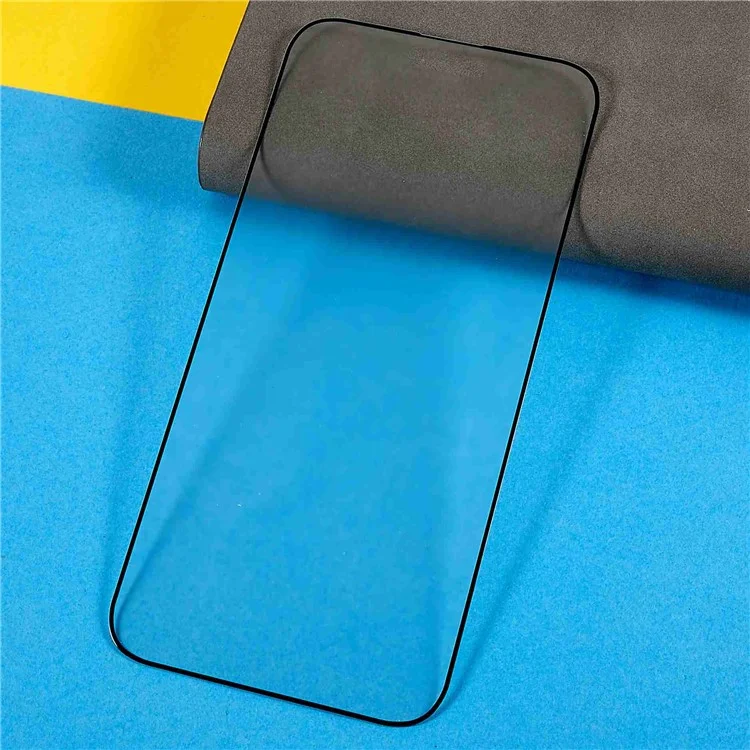 For iPhone 14 Pro Max 6.7 inch Full Covering Matte Full Glue Anti-wear Matte Tempered Glass Screen Protector