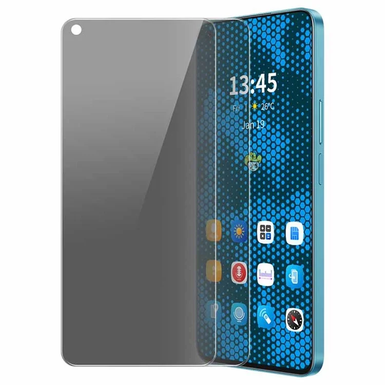 ENKAY HAT PRINCE 2Pcs For Oppo Reno7 Pro 5G Anti-Peep Screen Protector Anti-Glare Full Cover