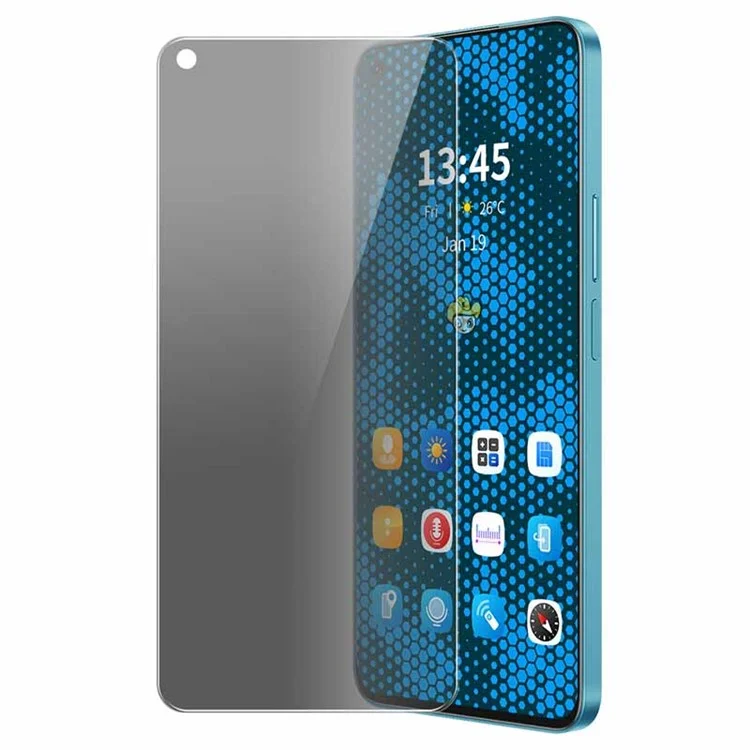 ENKAY HAT PRINCE Für Oppo A78 4G Privacy-Bildschirmschutz Blickschutzfolie HD Klarer Film