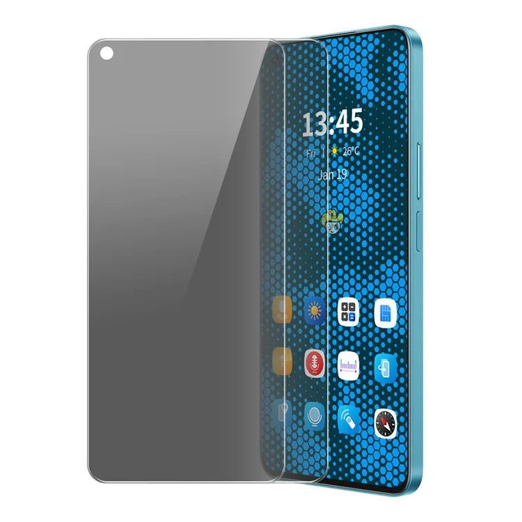 ENKAY PRÍNCIPE DEL SOMBRERO 2 uds. Para Realme Narzo 30 5G Protector de pantalla antirreflectante claro de cobertura total