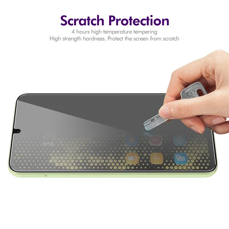 ENKAY HAT PRINCE 2Pcs For ZTE Blade A72 / V40 Vita Privacy Screen Protector Anti Scratch