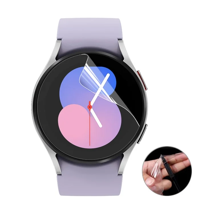 ENKAY HAT PRINCE 2 Stück / Packung für Samsung Galaxy Watch 5 40 mm TPU Full Screen Protector Anti-Explosion HD Clear Film