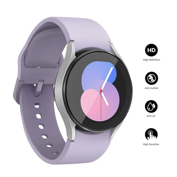 ENKAY HAT PRINCE 2 Stück / Packung für Samsung Galaxy Watch 5 40 mm TPU Full Screen Protector Anti-Explosion HD Clear Film