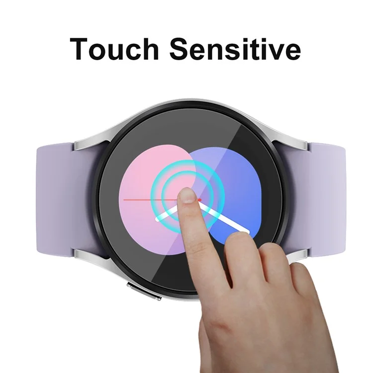 ENKAY HAT PRINCE 2 Stück / Packung für Samsung Galaxy Watch 5 40 mm TPU Full Screen Protector Anti-Explosion HD Clear Film