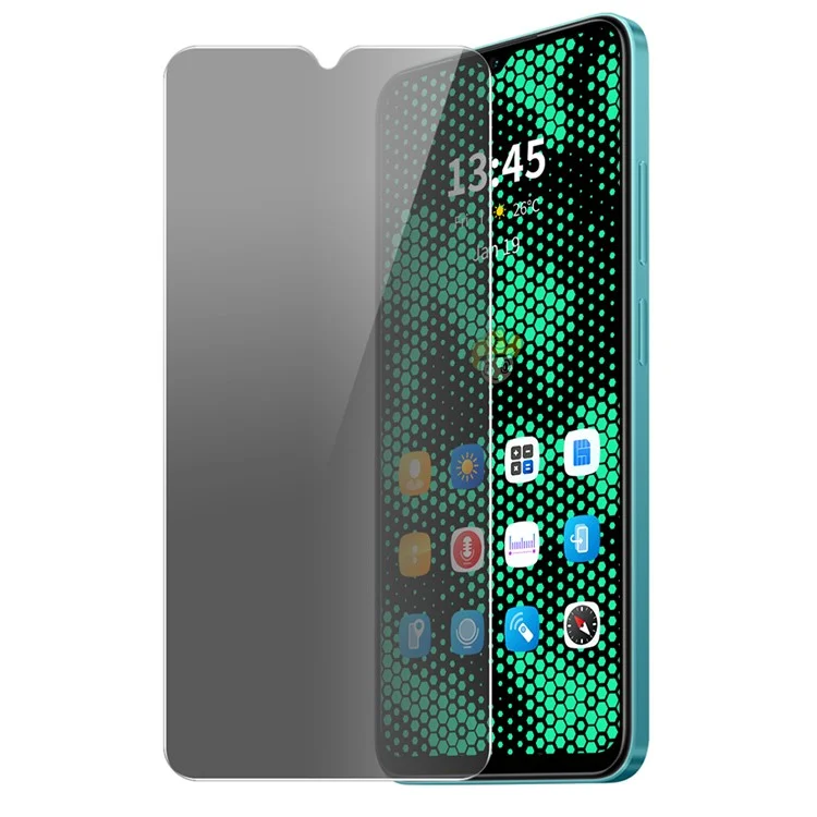 ENKAY HAT PRINCE For itel Vision 3 Privacy Screen Protector Anti-Spy Screen Film Guard