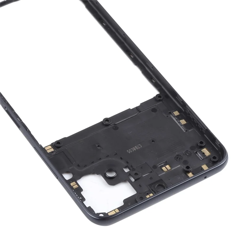 Для Samsung Galaxy A22 5G (версия EU) A226 средняя пластина рамки мобильного телефона Запчасть для замены (без логотипа) - Черный