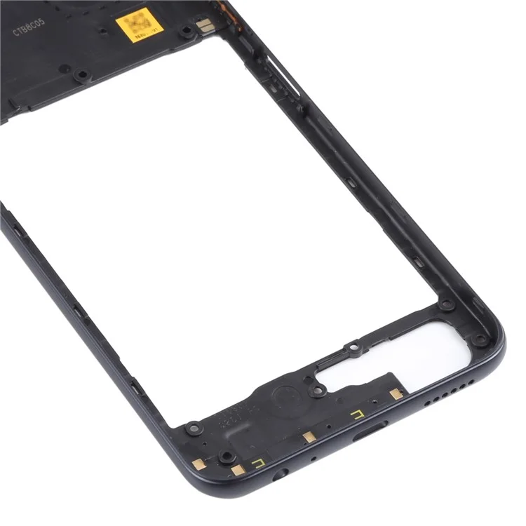 Для Samsung Galaxy A22 5G (версия EU) A226 средняя пластина рамки мобильного телефона Запчасть для замены (без логотипа) - Черный
