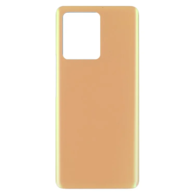 Para vivo S12 Pro / V23 Pro 5G Substituição da Capa da Bateria com Acabamento Fosco (Sem Logotipo) - Dourado