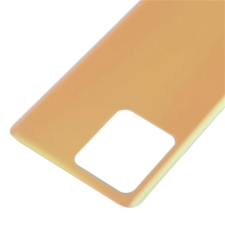 Para vivo S12 Pro / V23 Pro 5G Substituição da Capa da Bateria com Acabamento Fosco (Sem Logotipo) - Dourado